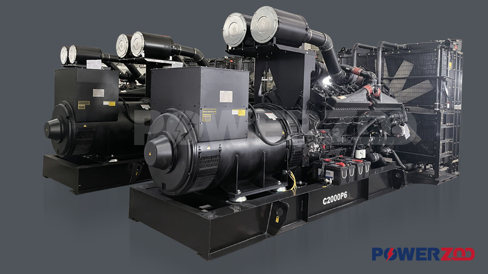 Filtro de ar de um conjunto de geradores a diesel 1