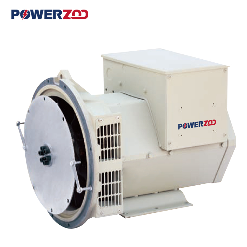 Alternadores CA síncronos sem escova série PZA184 15kVA-50kVA
